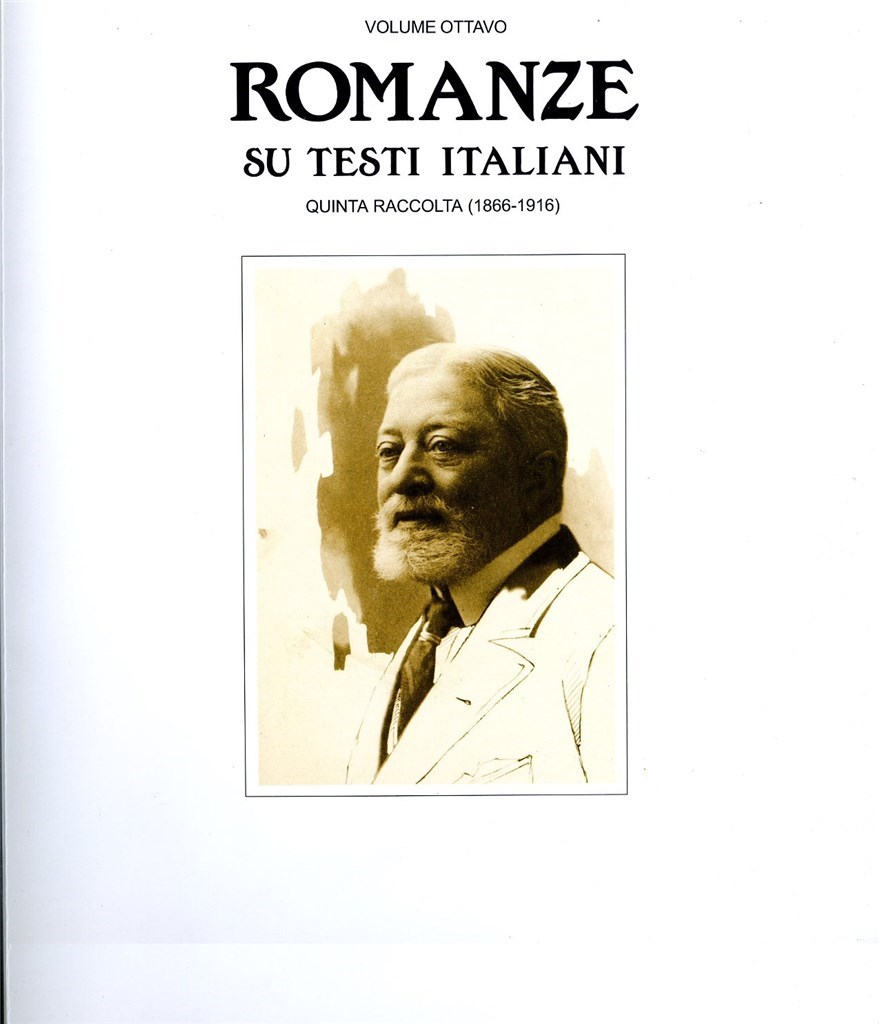 Romanze Su Testi Italiani -V (1866-1916)